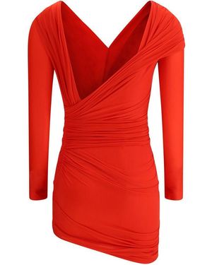 【関税&送料込】Balenciaga Draped Mini Dress In Red Jersey Balenciaga Draped mini dress in red jersey | TheDoubleF