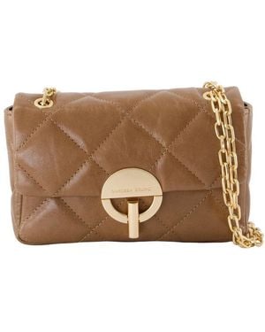 Vanessa Bruno Moon Moyen Crossbody - Brown
