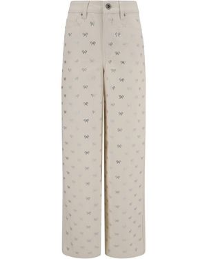 Self-Portrait Jeans - White