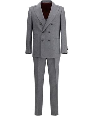 Brunello Cucinelli Suits - Gray