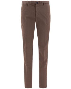 Incotex Slim Fit Pants - Brown