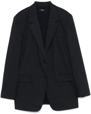 Theory Os St Blazer.Good Cr - Black
