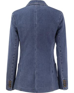 Polo Ralph Lauren Pxtn Pkt Bzr-Blazer in Blue | Lyst