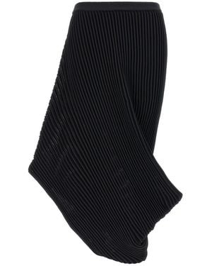 Issey Miyake 'Stream' Skirt - Black
