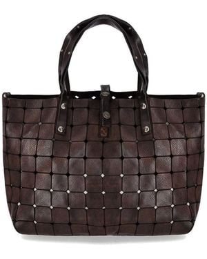 Campomaggi Acacia Dark Crossbody Bag - Black