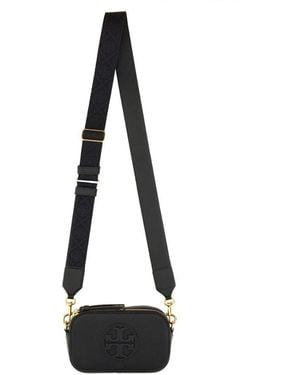 Tory Burch Mini "Miller" Shoulder Bag - White