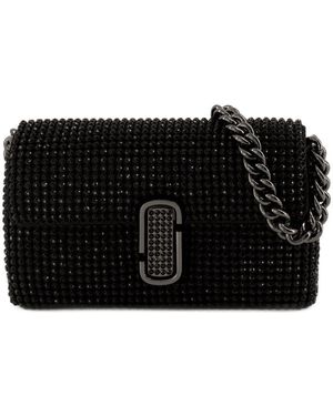 Marc Jacobs The Mini J Marc Shoulder Bag - Black