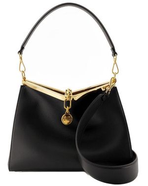 Etro Pelle Unita Hobo Bag - Black