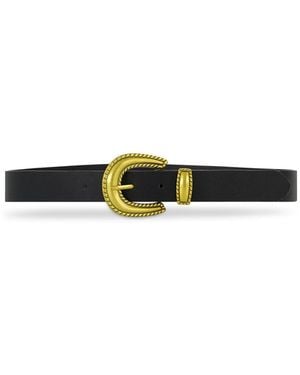 The Noli Shop Shelly Belt - Black