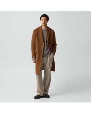 Theory Two-Button Coat - Brown