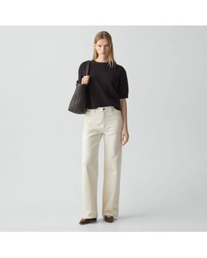 Theory Straight-Leg Five-Pocket Pant - Black