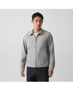 Theory Blouson Zip Jacket - Gray
