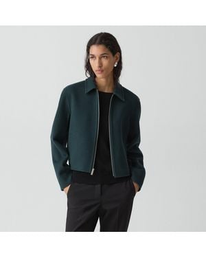 Theory Blouson Jacket - Green