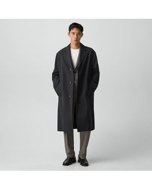 Theory Three-Button Coat - Black