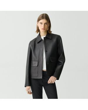 Theory Boxy Jacket - Black