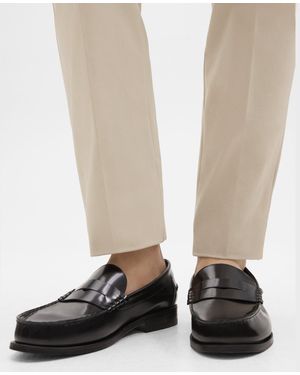 Theory City Loafer - Natural