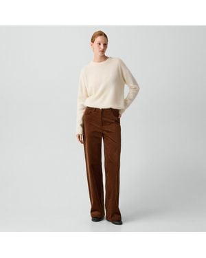 Theory Straight-Leg Five Pocket Pant - Natural