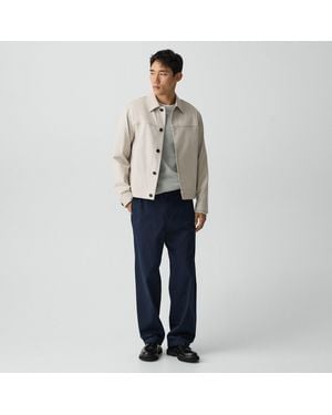 Theory Straight Chino Pant - Blue