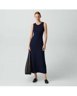 Theory Textured Dress - Blue