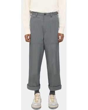 Theory Wide-Leg Pant - Gray