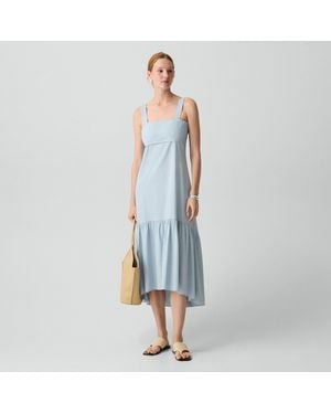 Theory Tie-Back Dress - Blue