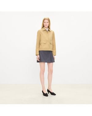 Theory Boxy Patch Pocket Jacket - Blue