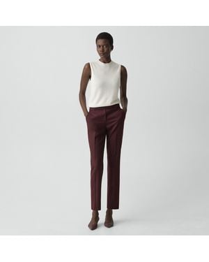 Theory Treeca Pull-On Pant - Red