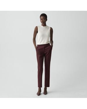 Theory Treeca Pull-On Pant - Red