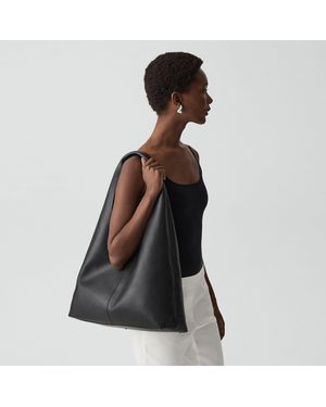 Theory Oversized Hobo Bag - Black