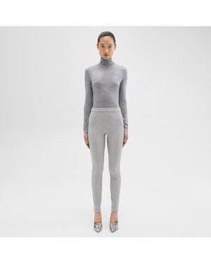 Theory High-Waist Legging - Gray