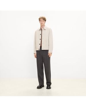 Theory Short Jacket - White
