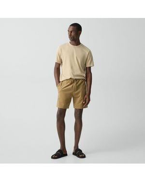 Theory Drawstring Short - Natural