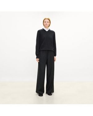 Theory Relaxed Pull-On Pant - Black