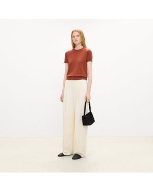 Theory Line Mini Shoulder Bag - Natural