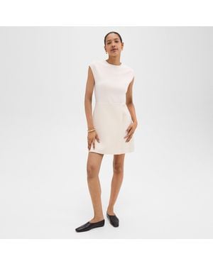 Theory Combo Mini Dress - Natural