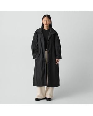 Theory Long Parka - Black