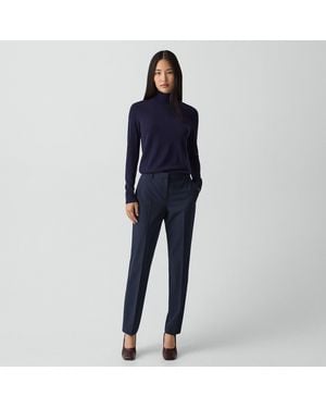 Theory Treeca Full-Length Pant - Blue