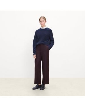 Theory Classic Straight Pant - Blue