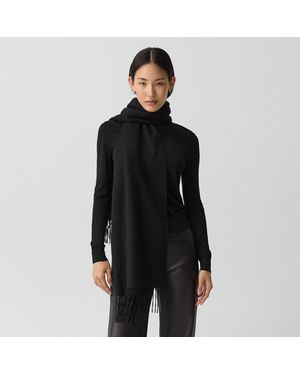 Theory Classic Scarf - Black