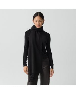 Theory Classic Scarf - Black