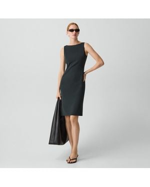 Theory Flared Dress - Black