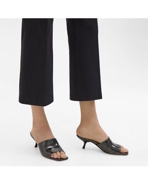 Theory Mule Sandal - Black