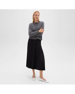 Theory Mary Jane Ballerina Flat - Black