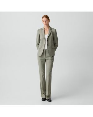 Theory Flared Pant, 29' - Green