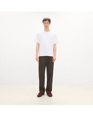 Theory Straight Chino Pant - White