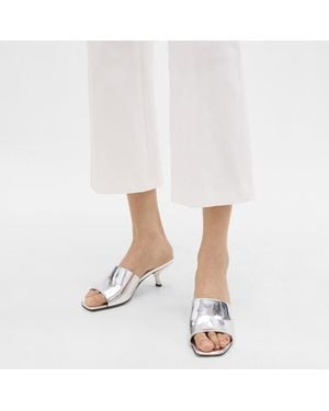Theory Mule Sandal - White