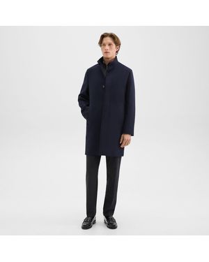 Theory Belvin Coat - Blue
