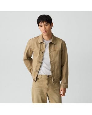 Theory Trucker Jacket - Green