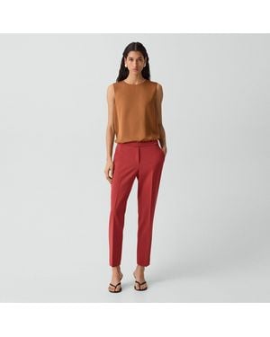 Theory Treeca Pull-On Pant - Red