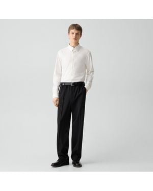 Theory Dress Belt - White